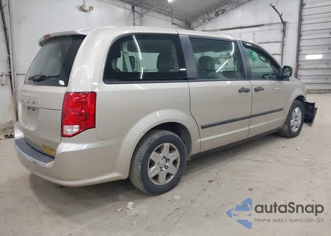2012 Dodge Grand Caravan Se/Avp z USA, uszkodzony, nr VIN 2C4RDGBG3CR403091